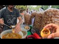 Eating Bachir Vaier Mumbai Chilli Fuchka Panipuri Golgappa Amazing Sharp Knife Skills Bd Food
