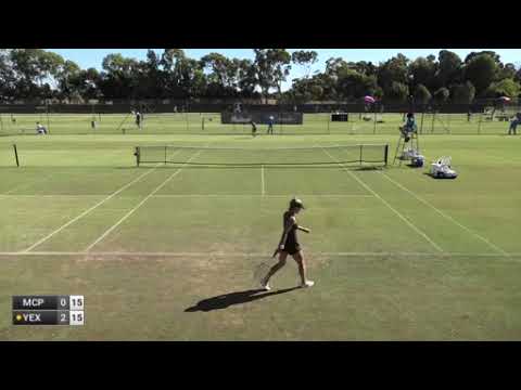 Mcphee Kaylah v Ma YeXin - W25 Swan Hill (incomplete)