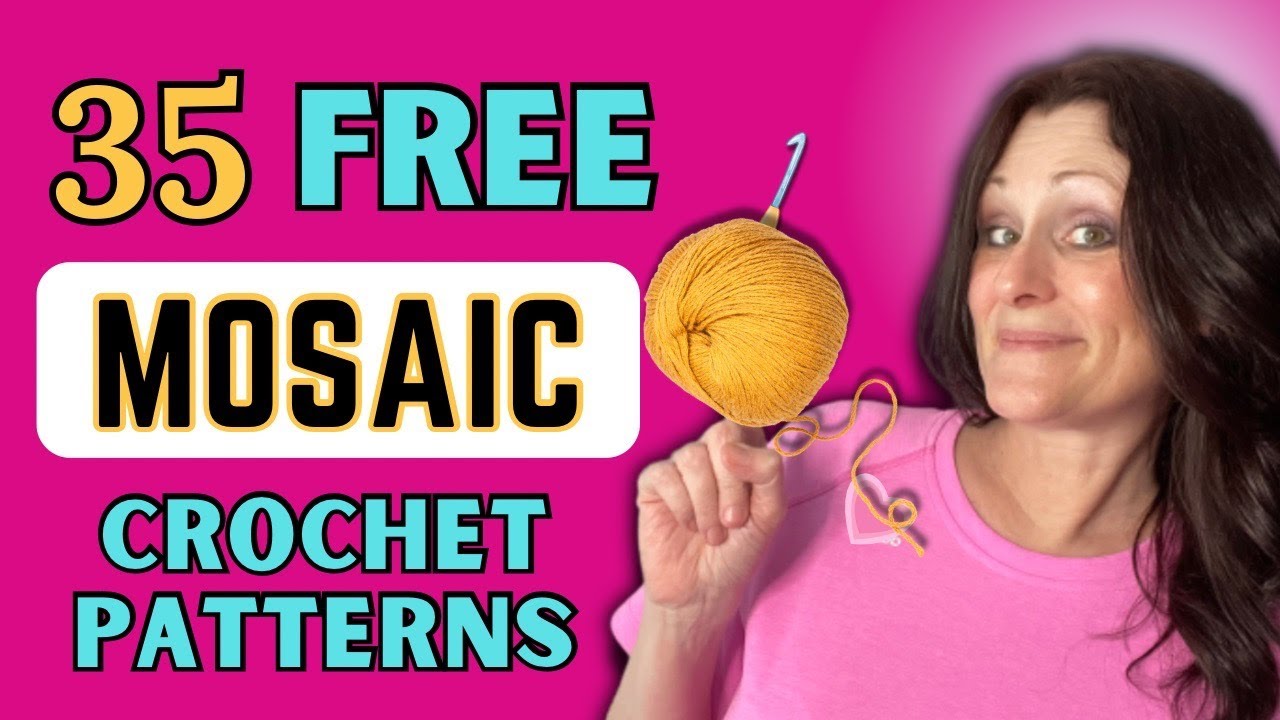 FREE MOSAIC CROCHET PATTERNS!