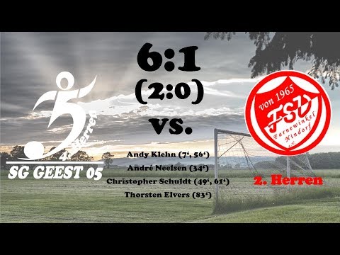Highlights SG Geest 05 IV vs. SV Farnewinkel/Nindorf II - 6:1 (2:0) - 17.09.2017