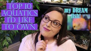 TOP 10 AQUATICS I'd Like To Own