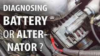 Diagnosing battery or alternator 2/3: Testing the alternator