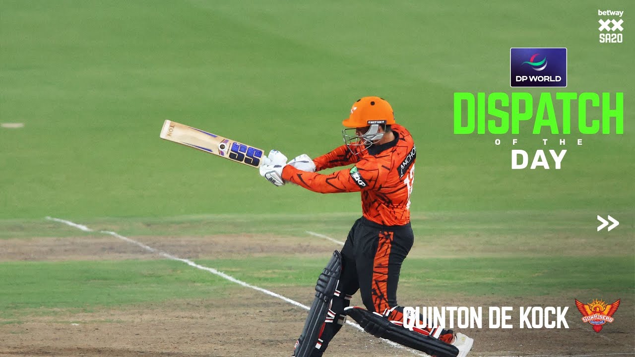 DP World Dispatch of the Day | Quinton de Kock | Qualifier 2
