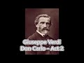 Giuseppe Verdi Don Carlo Act 2 Tuba Excerpts