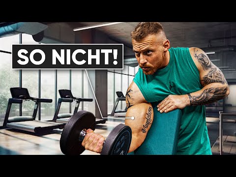 9 Gründe, warum du KEINE Muskeln aufbaust