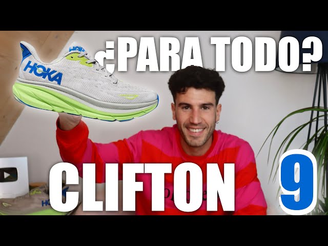 Vídeo relacionado con Hoka One One 1141470F-BBLC Clifton 9 GTX Hombre Black/Black EU 42