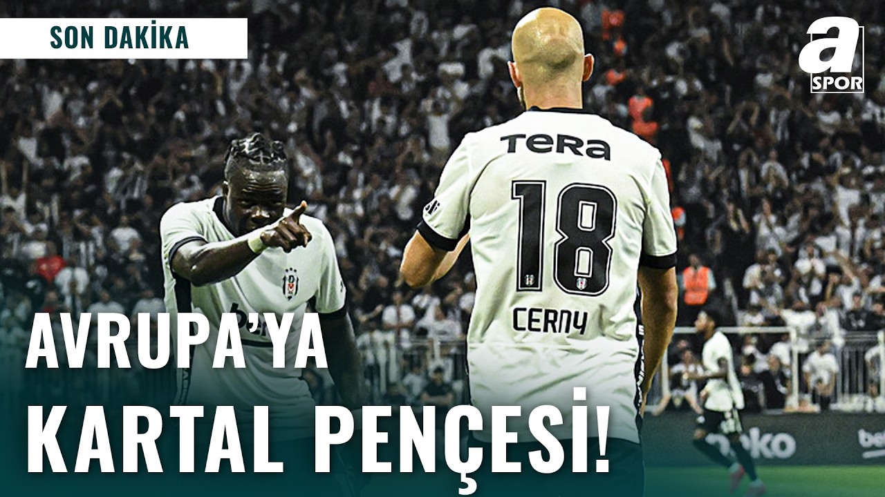 Beşiktaş, Dolmabahçe'de Hradec Kralove'yu 1-0 Yendi