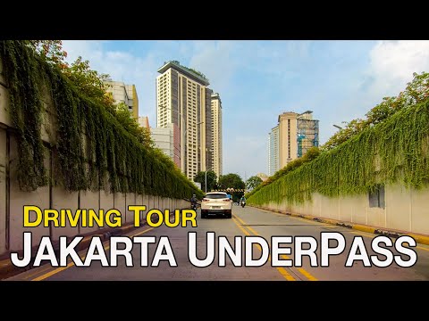 Driving Tour Jakarta UnderPass Road