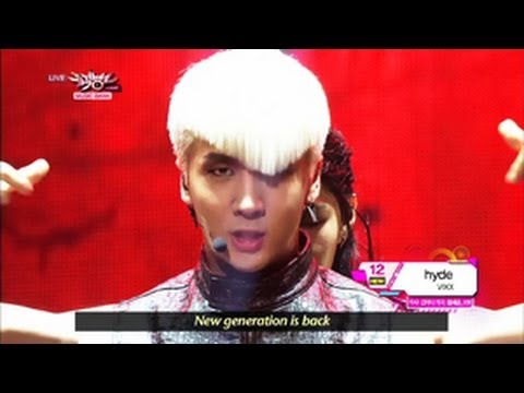 VIXX - hyde (2013.06.15) [Music Bank w/ Eng Lyrics]