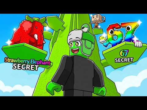 ماذا يوجد في قمة نبتة الفاصوليا العملاقة في روبلوكس؟ (Grow Beanstalk) 🏆