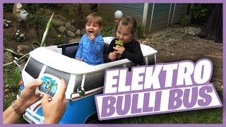 Miweba Elektro Auto für Kinder - VW Bulli Bus Vorstellung