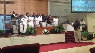 Triumph Choir singing Holy is Your Word ~ J. Moss