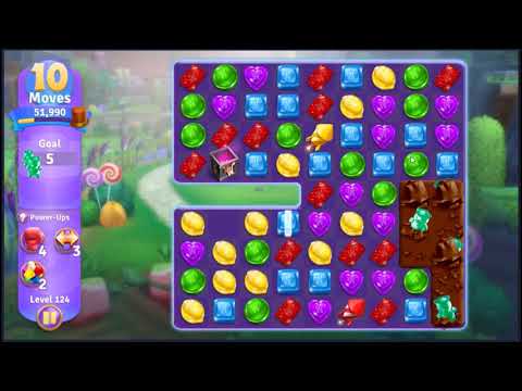 Willy Wonkas Sweet Adventure Level 124 - NO BOOSTERS 🍫 | SKILLGAMING ✔️