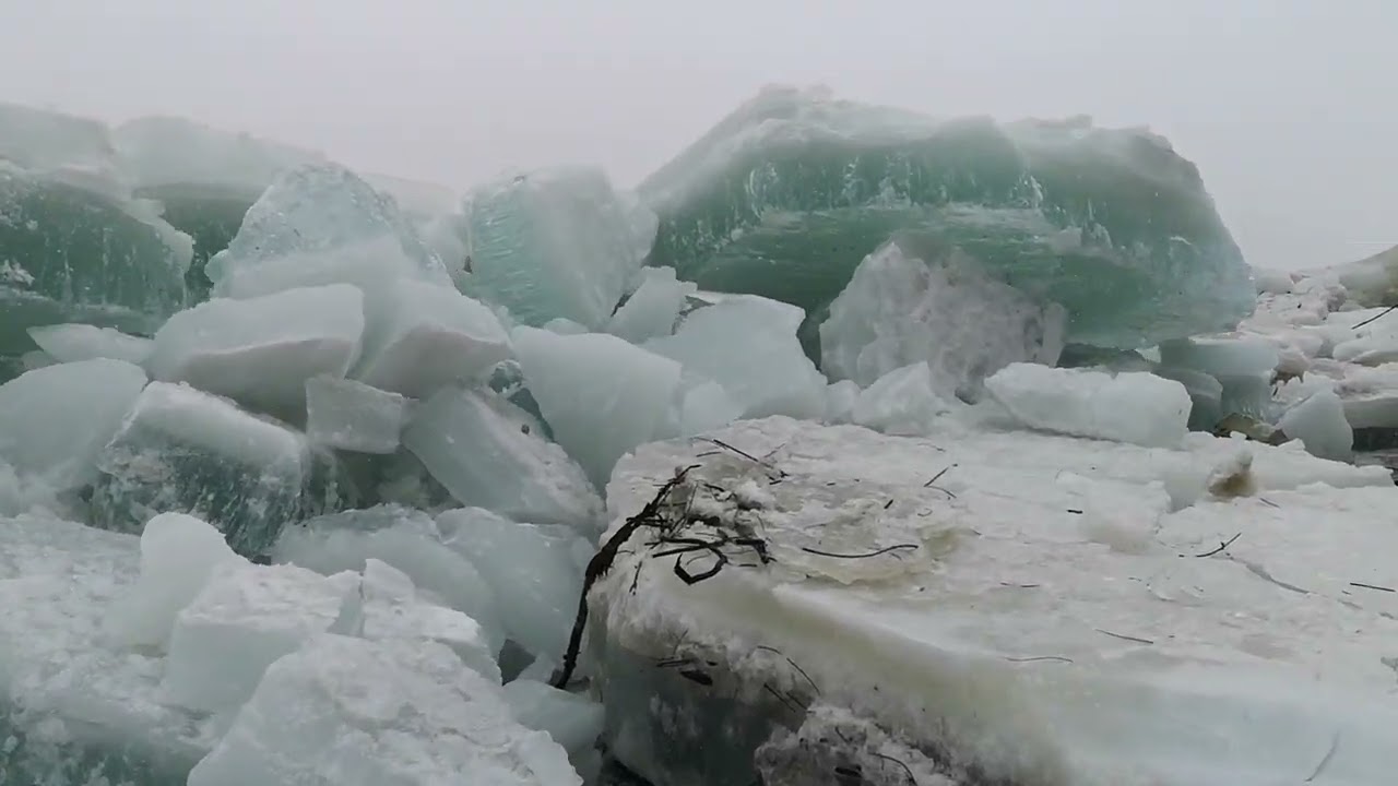 Siberian River Ice Flow || ViralHog