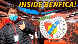 🦅 EUROPE'S CURSED SUPER CLUB! SL Benfica Stadium Tour & Museum! Lisboa, Portugal