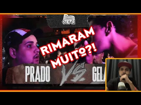 PRADO (SP) X GELADO - BATALHA DO COLISEU - EDIÇÃO 108 REACT