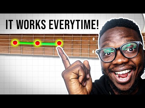 Use This SIMPLE Pattern to Play lead lines for Worship Songs