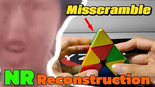 Pyraminx Average 1.71 NR  Reconstruction.