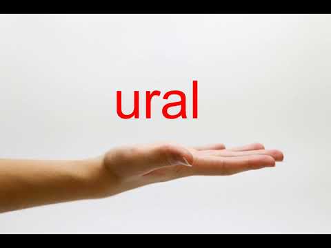 How to Pronounce ural - American English