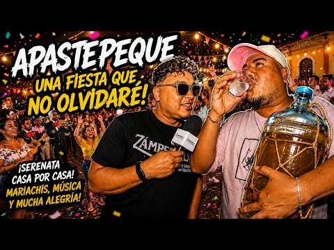 🎭 Desfile de Correo, mariachis y chaparro | Así celebran en Apastepeque