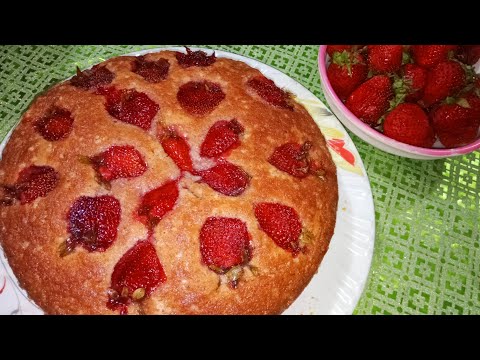 Easy Baking Strawberry Cake and Cupcake Recipe in 5min By Suraiya Blossom Bakers