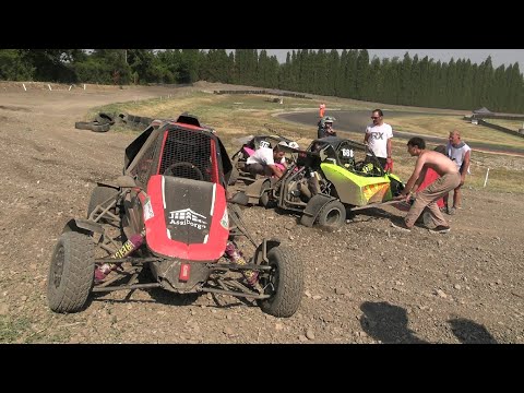 CRASHES & MISTAKES!! Rallycross Italia Castelletto Circuit 2022