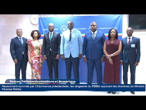 Les dirigeants du #FDSU réçus par SEM Augustin Kibassa Maliba