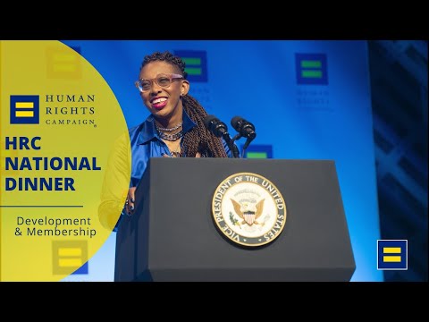 Incoming HRC President Kelley Robinson Delivers Remarks at the HRC's Annual National Dinner 2022