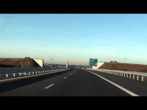 Driving In Romania-Autostrada A1 (Timisoara-Arad)