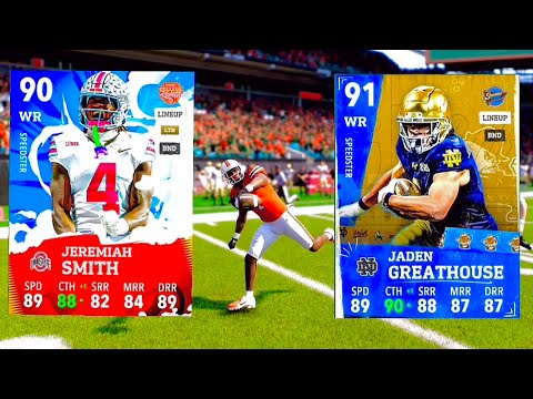 Jeremiah Smith DOMINATES the Rose Bowl! | The best WR Duo EVER!! - College Football 26 Ultimate Team