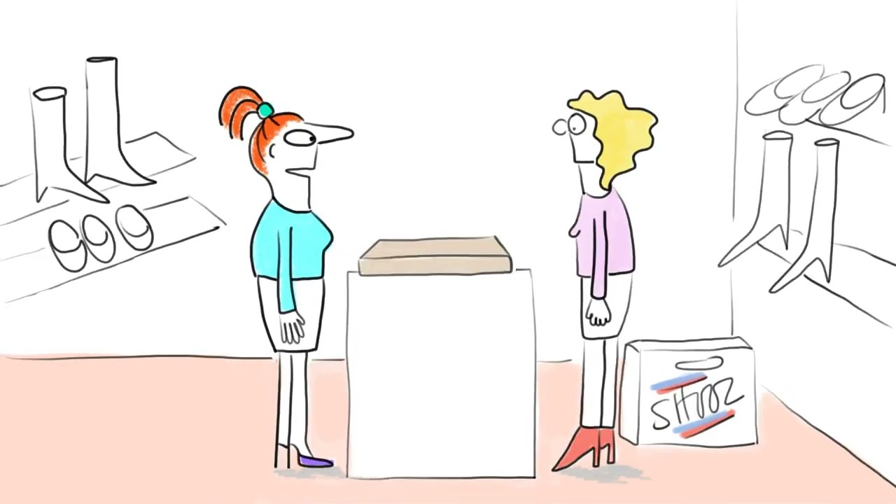 'The Anxious Person and Returning Something to the Shop'. Animated Short Film.