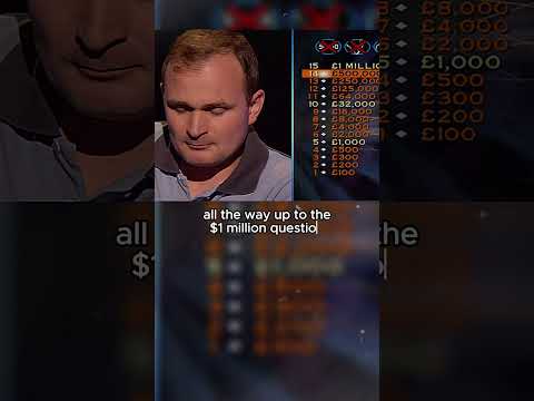 He won $1 million with a cunning strategy