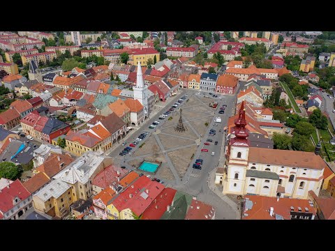 Kadaň - otisk doby ze vzduchu 19.5.2019, 4K