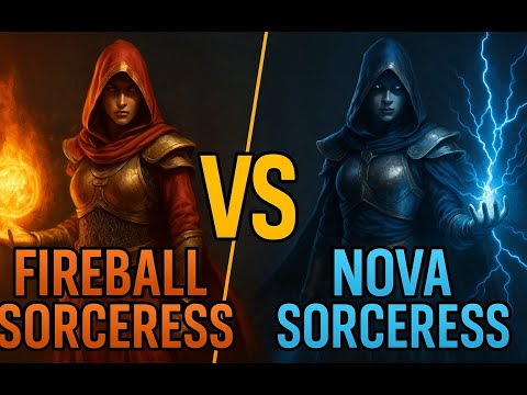 Fireball vs. Nova Sorceress – Which Is the Ultimate Magic Find Build in Diablo 2 Resurrected?