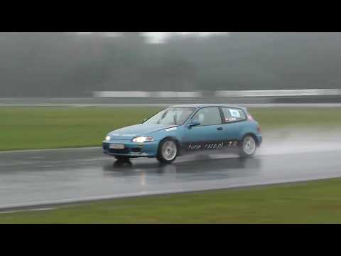 Paulina Lisak/Adam Misiorny, Honda Civic | Tune4Race - V SuperOES Tor Poznań - 22.10.2017