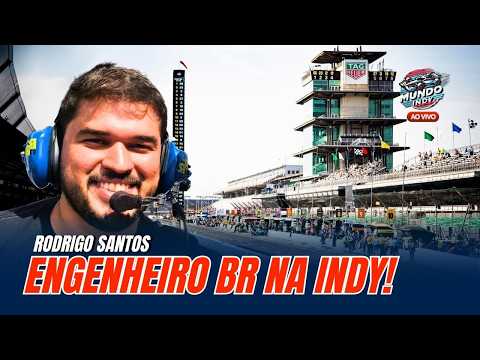 🔴 AO VIVO: O BRASILEIRO CAMPEÃO NA INDYCAR E DA INDY 500! Bate-Papo com RODRIGO SANTOS (Ganassi)