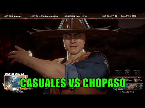 MK11 - KUNGLAO VS BARAKA, ROBOCOP - CHOPASO_FGC VS DJON6 - CASUALS