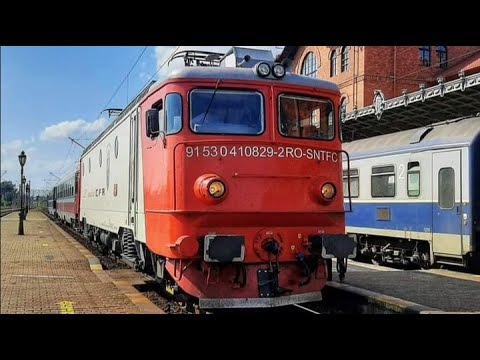 LE 410-829-2 & 461-078-4 cu R 5703 prin zăpadă in Câmpulung Moldovenesc