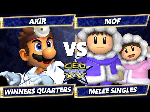CEO 2025 - Akir (Marth, Dr. Mario) Vs. MOF (Ice Climbers) Smash Melee - SSBM