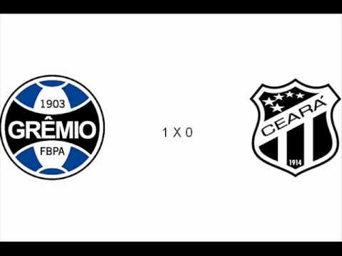 GRÊMIO 5 X 1 CEARÁ CAMPEONATO BRASILEIRO SÉRIE A 2ºTURNO 2010