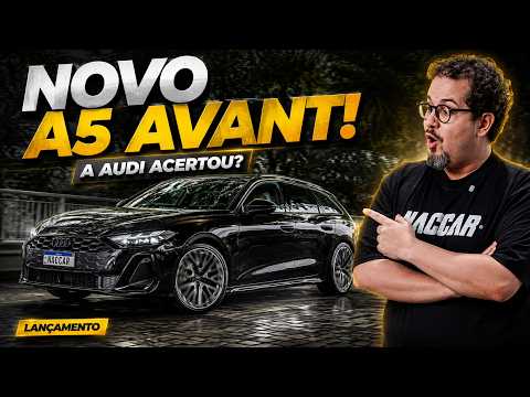 NOVO AUDI A5 AVANT: O Retorno das Peruas no Brasil! R$ 474.990 Vale a Pena? Avaliação Completa! 🏎️💨