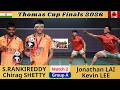 Rankireddy Shetty Vs Lai Lee Group A Match 2 Thomas Cup Finals 2026