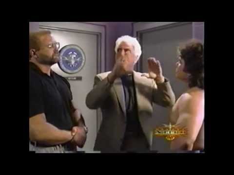 WCW President Ric Flair Handles Business With El Dandy!