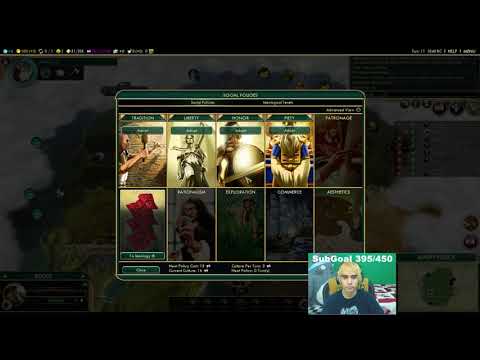 Civ 5 Game 108: Huns 4 Pt. 1