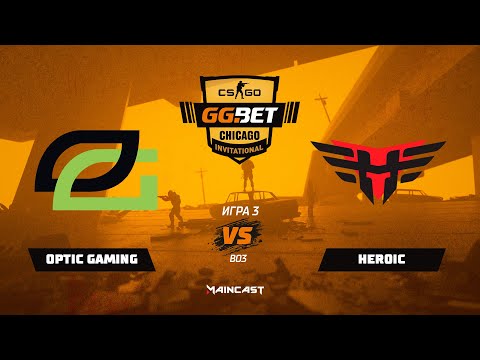 OpTic Gaming vs Heroic [Map 3, Mirage] (Best of 3) | GG.Bet Chicago Invitational