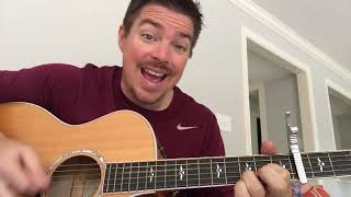 Written In The Sand | Old Dominion | Beginner Guitar Lesson