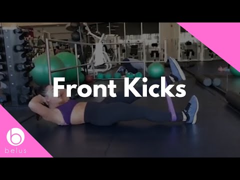 How to Front Kicks - Belus Resistance Loop Bands
