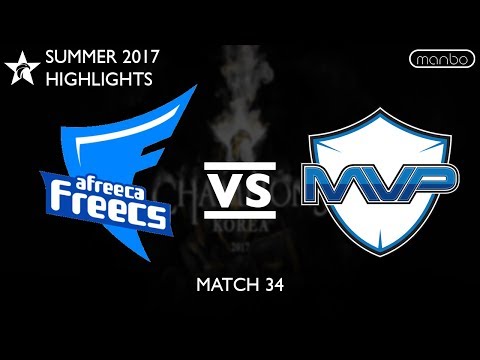 AFS vs MVP All Games Highlights LCK Summer 2017 Afreeca Freecs vs MVP LoL eSports