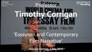 World Cinema and the Essay Film Conference Keynote by Prof Timothy Corrigan