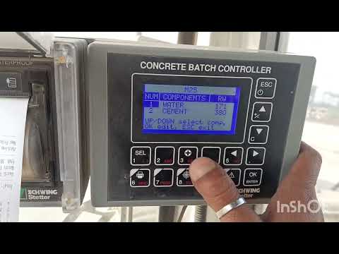 SCHWING Stetter CBC OPERATE KAISE KARTATA HAI #SCHWING#STETTER#SLM#AJA#FIORI##4300CONCRETE